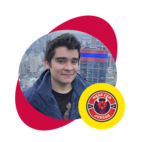 CREADORES DE CONTENIDO mesa con juegos